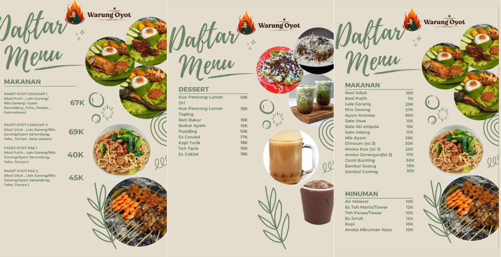 menu Warung Oyot [instagram]